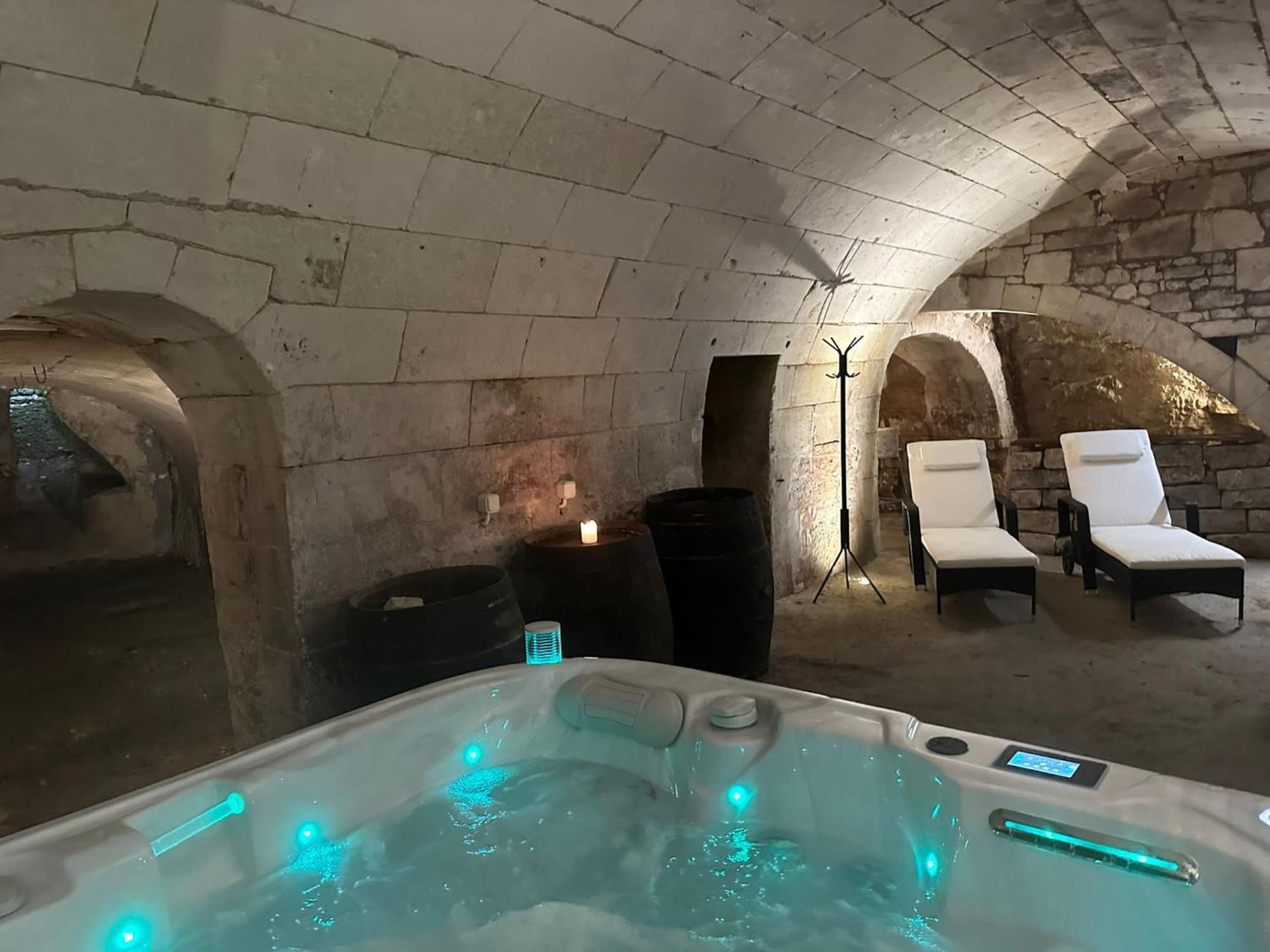 Gite Au Boom Coeur En Options Spa Et Repas Tourtenay Экстерьер фото